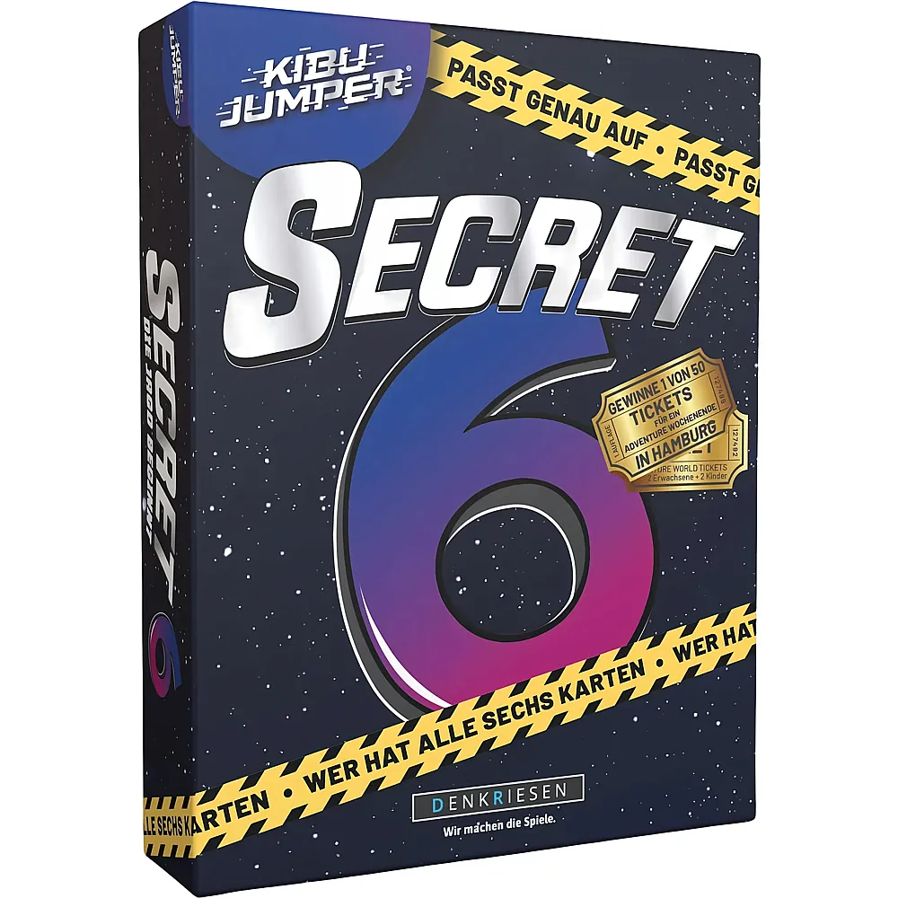 Denkriesen KIBU Jumper Secret 6 - Die Jagd beginnt - Deutsch - Kartenspiele