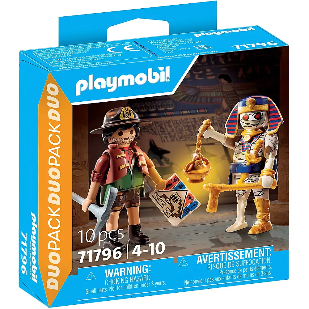 PLAYMOBIL DuoPack Schatzsucher und Mumie 71796
