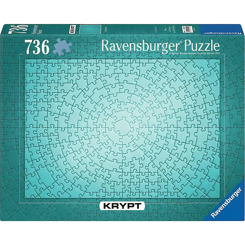 Ravensburger Puzzle Krypt Metallic Mint 736Teile