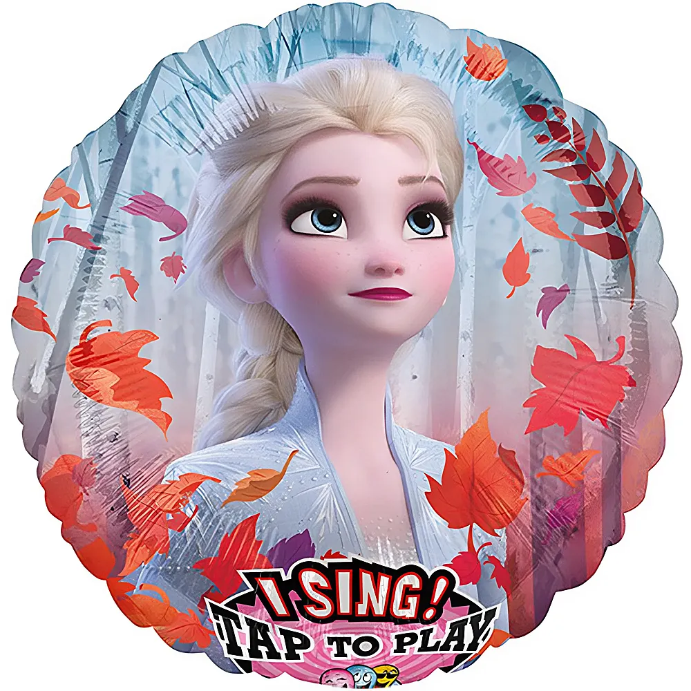 Amscan Disney Frozen Folienballon Let it Go 45cm | Kindergeburtstag