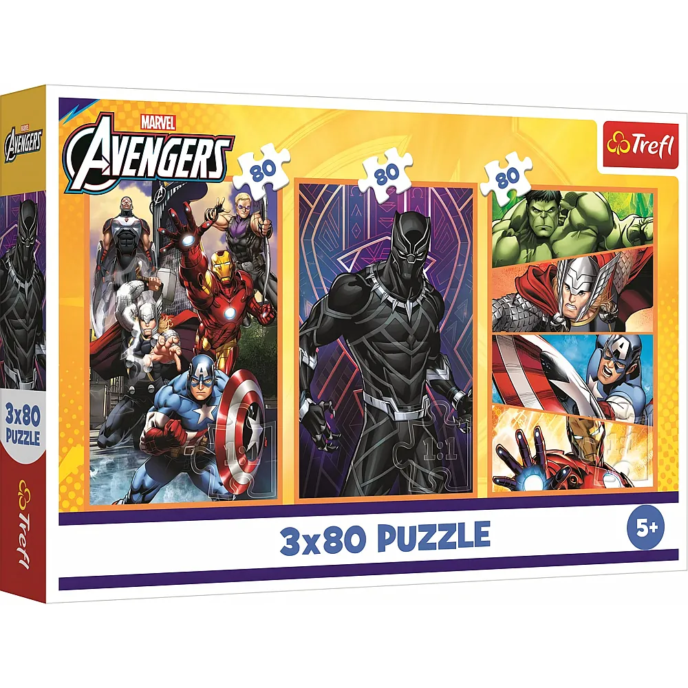 Trefl Puzzle Avengers Immer was los - 80 Teile