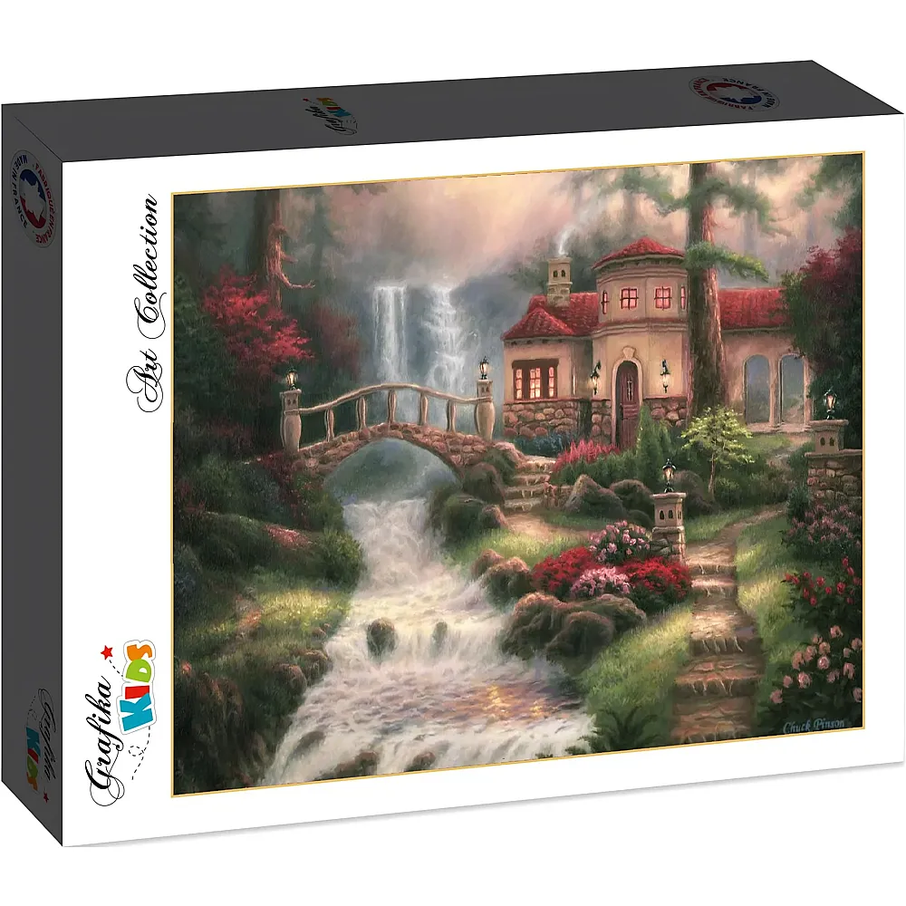 Grafika Puzzle Art Collection Grafika Kids Chuck Pinson - Sierra River Falls - 104 Teile