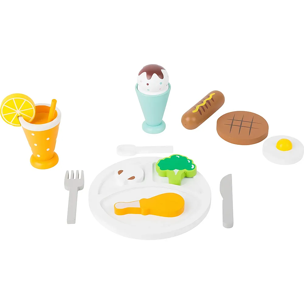 small foot Role Play Spiel-Set Mittagspause 14Teile