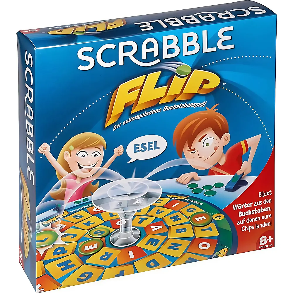 Mattel Games Scrabble Flip DE