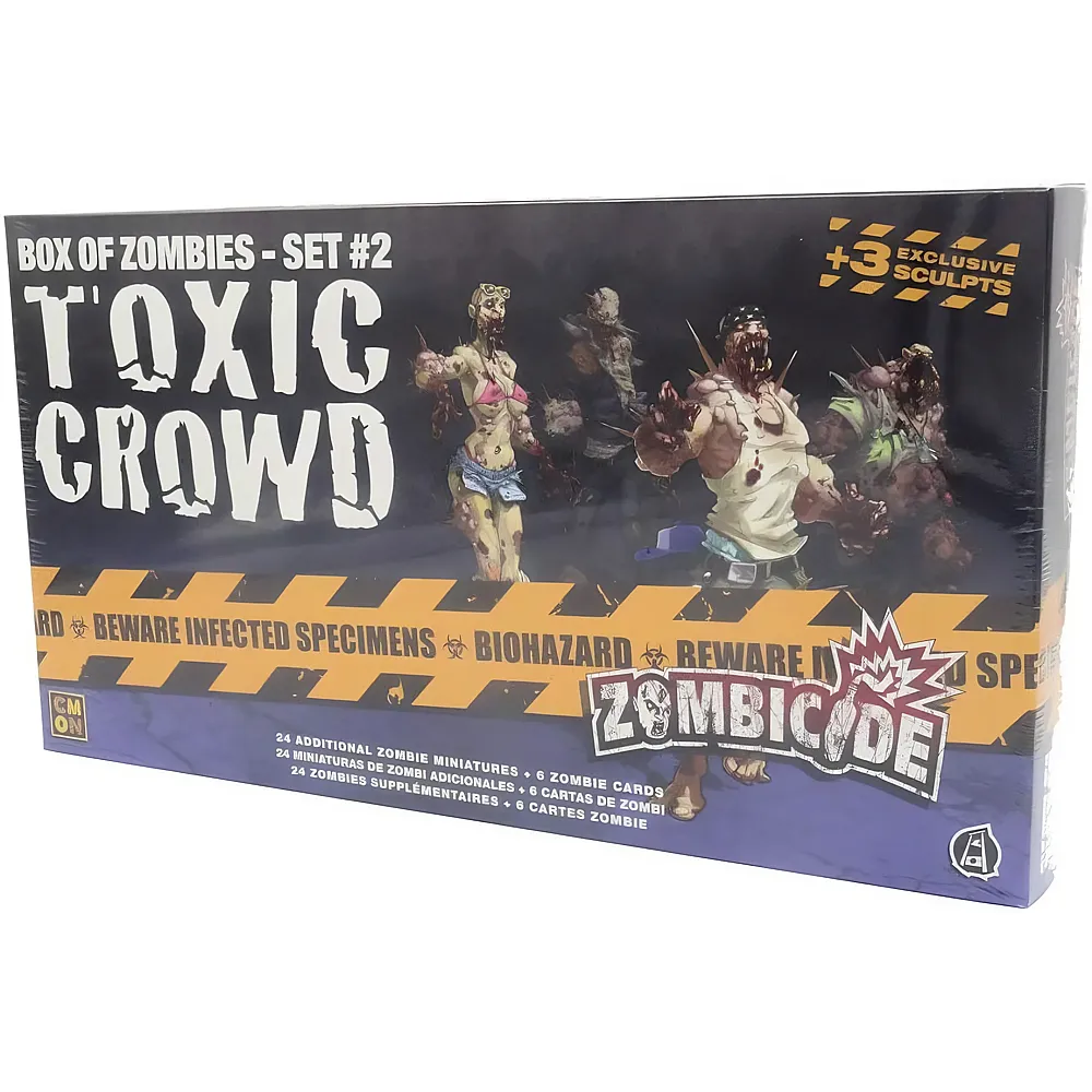 CMON Zombicide Toxic Crowd FR