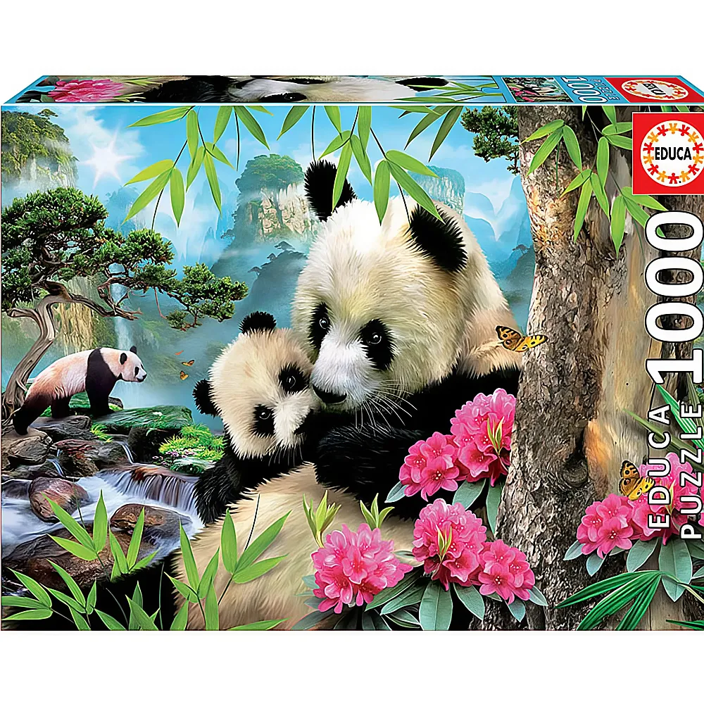 Educa Puzzle Morning Panda 1000Teile