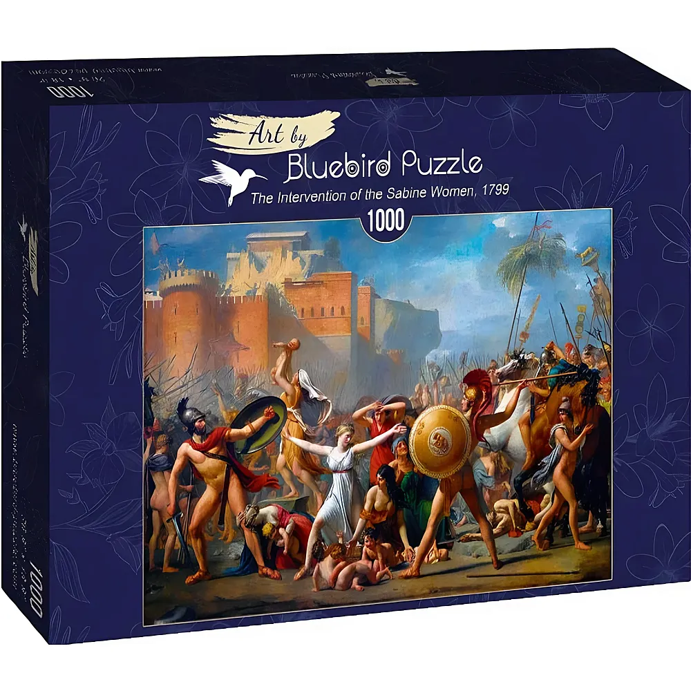 Bluebird Puzzle Jacques-Louis David - The Intervention of the Sabine Women, 1799 - 1000 Teile