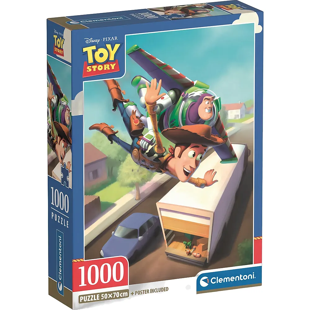 Clementoni Puzzle Toy Story - 1000 Teile