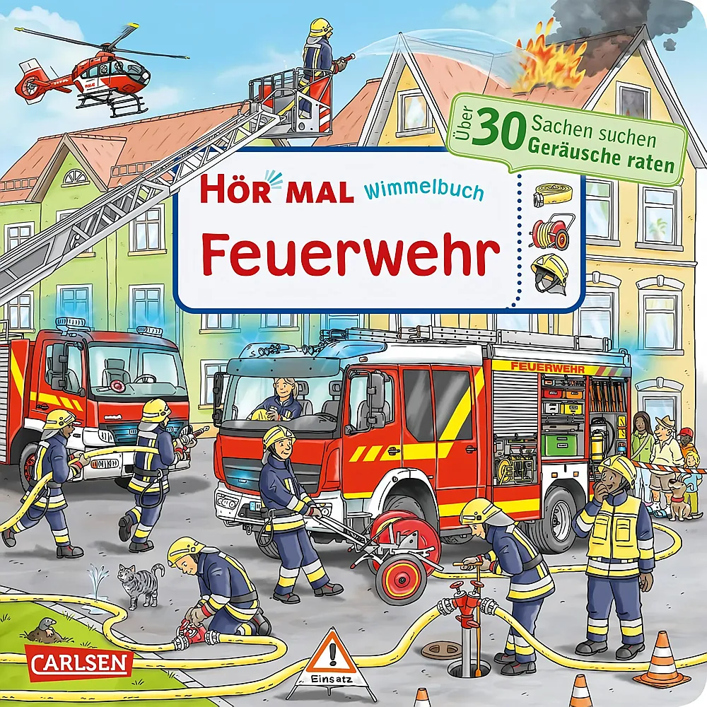 Carlsen H�r mal Wimmelbuch Feuerwehr
