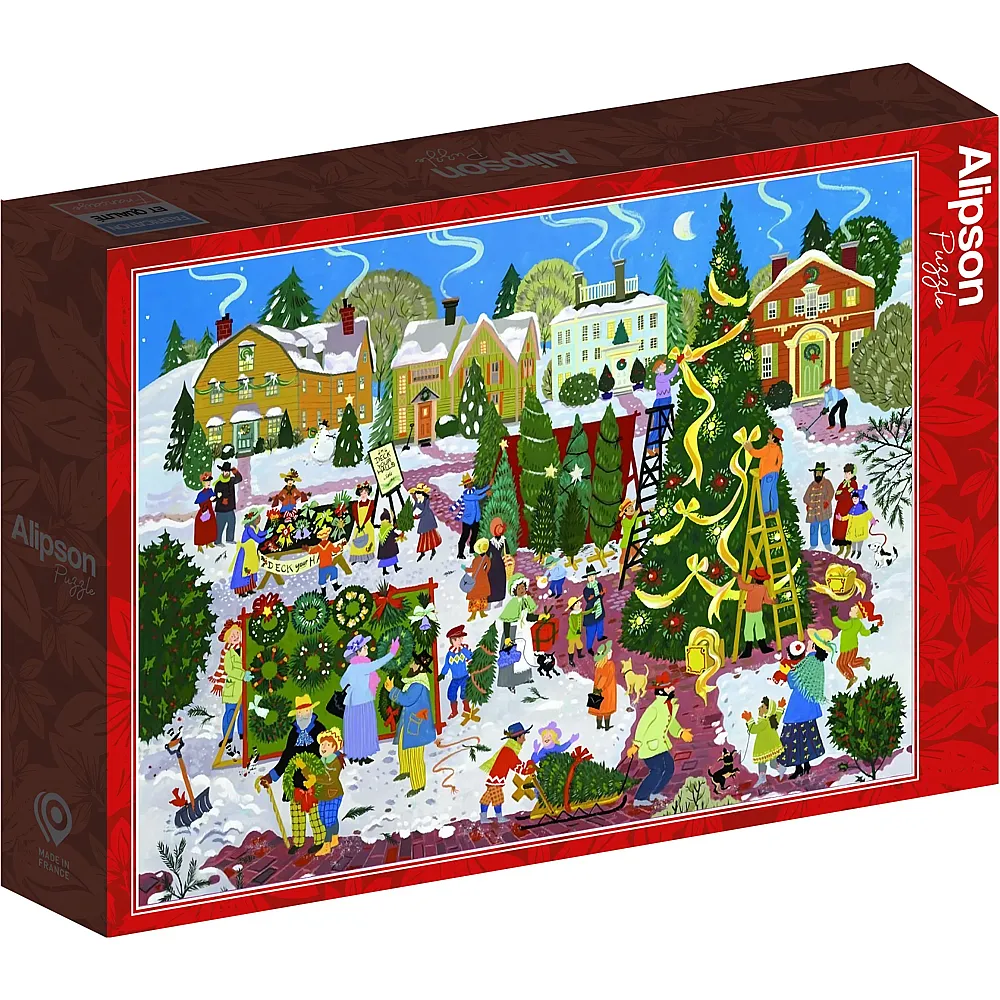 Alipson Puzzle Weihnachtsbaumfest 1000Teile