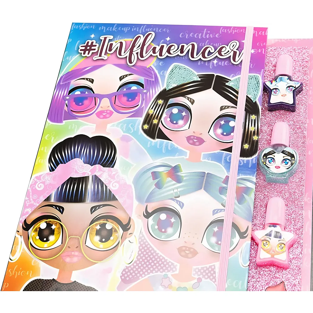 Nice Group Influencer Beauty Set mit Schminke und Nail Art Zubeh�r