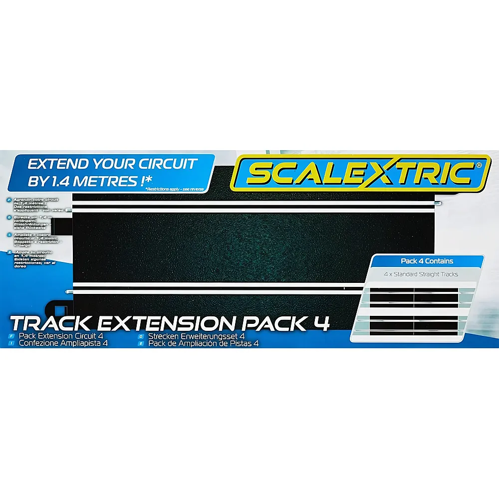 Scalextric SCX Track Extension Pack 4