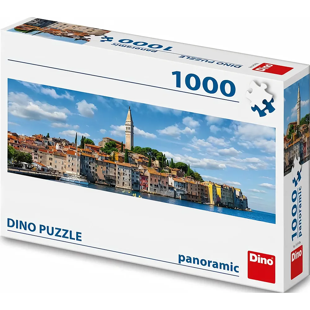 Dino Puzzle Panorama Hafen von Rovinj 1000Teile