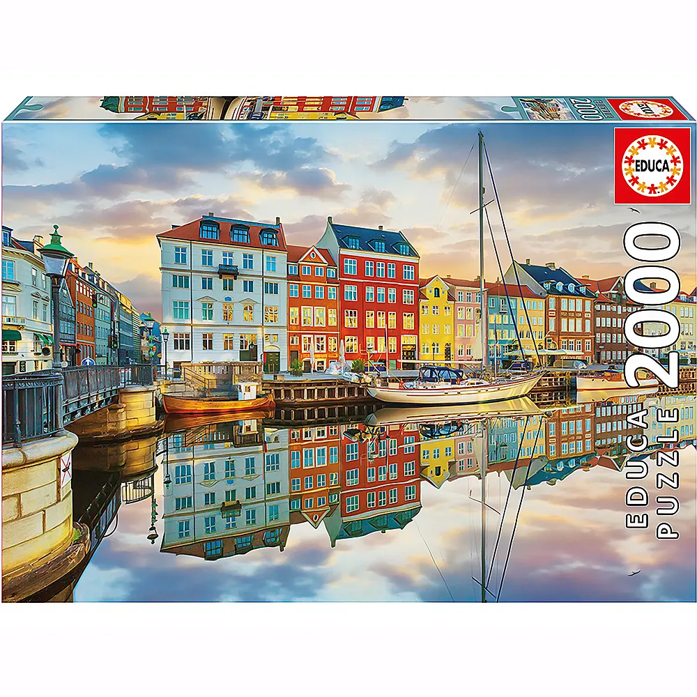 Educa Puzzle Kopenhagen 2000Teile