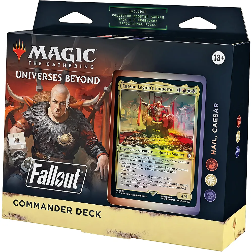Magic The Gathering Fallout Commander-Deck - Hail, Caesar - English