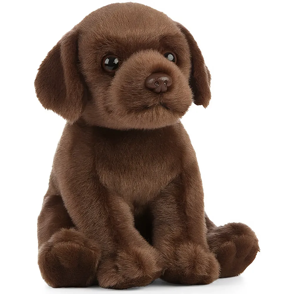 Living Nature Schoko Labrador Welpe - 16 cm