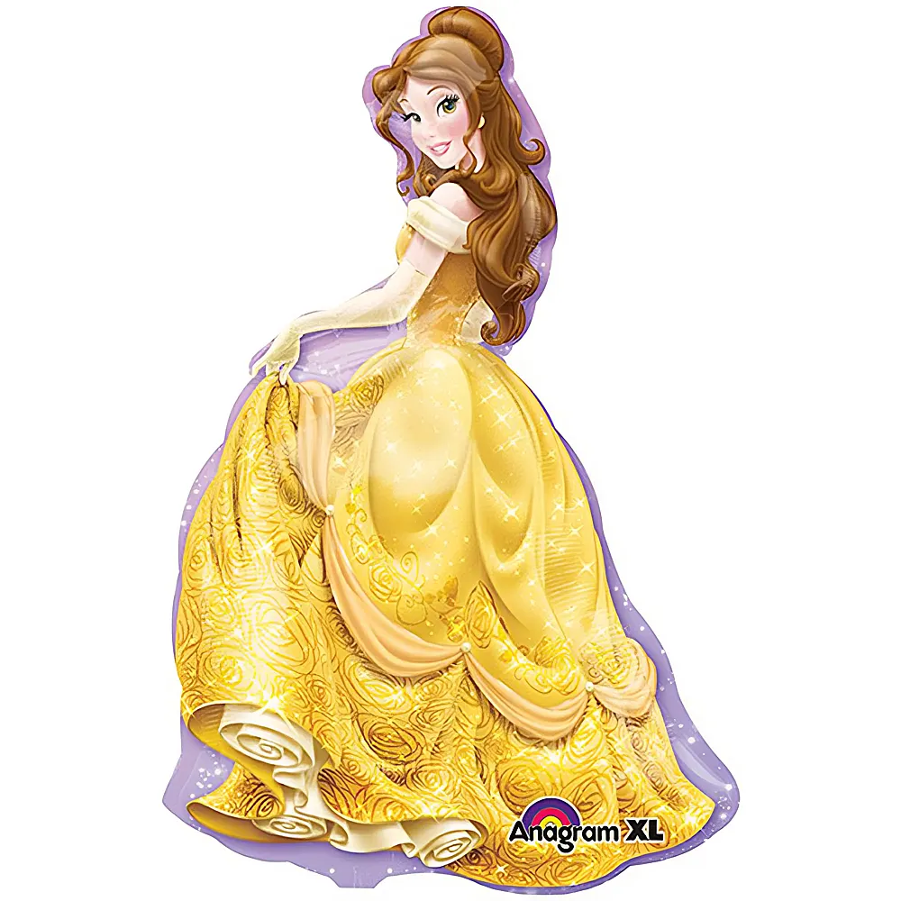 Amscan Disney Princess Folienballon Belle | Kindergeburtstag