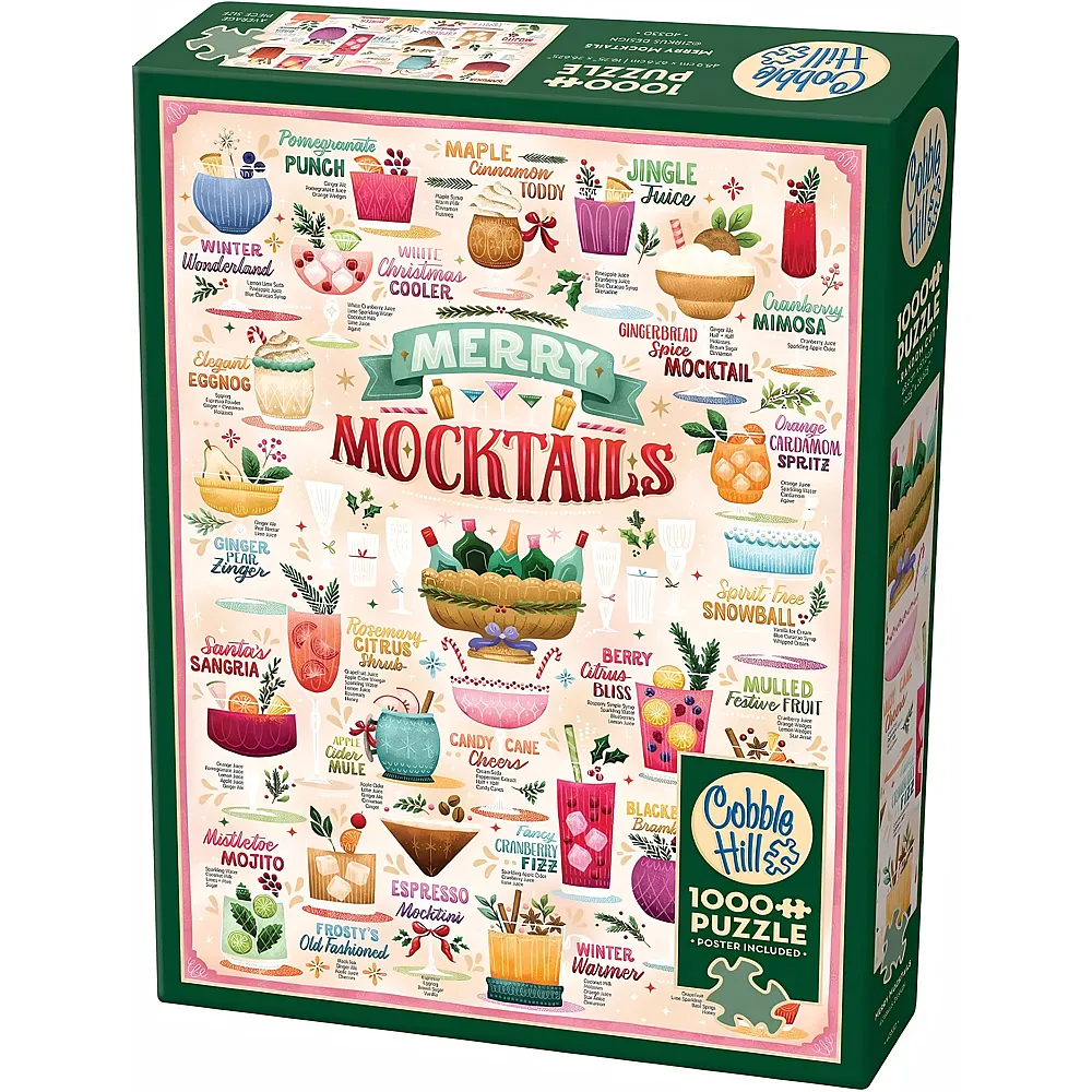 Cobble Hill Puzzle Fr�hliche Mocktails - 1000 Teile