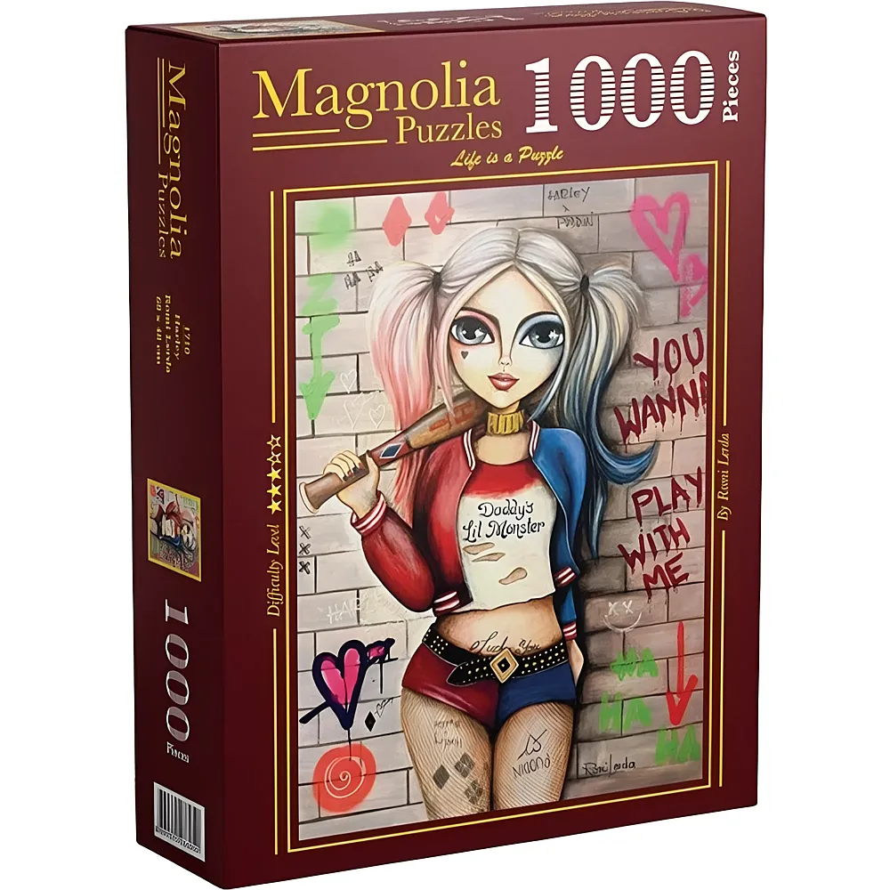 Magnolia Puzzle Romi Lerda Harley 1000Teile