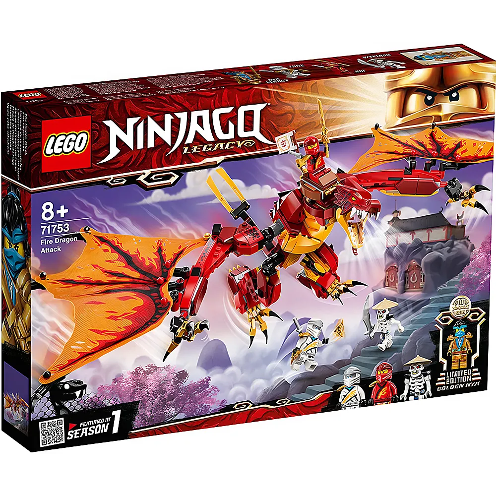 LEGO Ninjago Kais Feuerdrache 71753