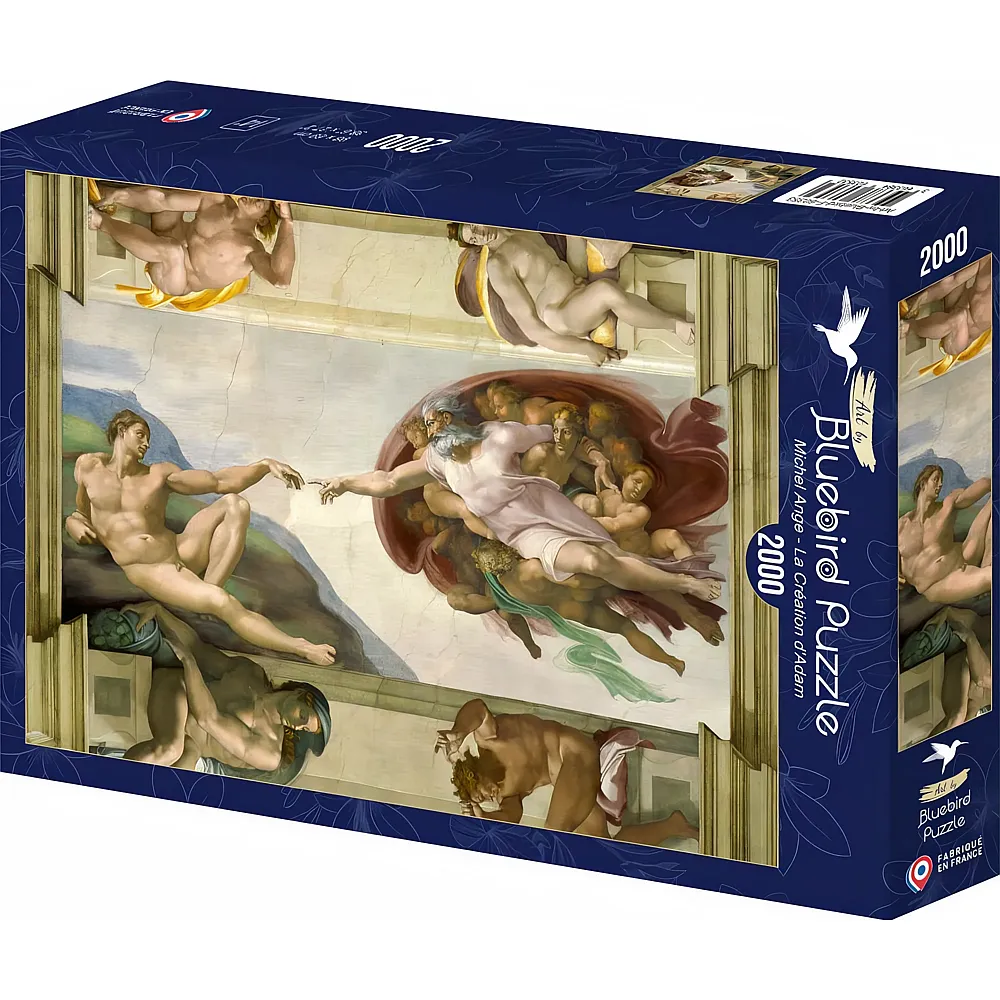Bluebird Puzzle Michelangelo La Cr�ation d'Adam 2000Teile