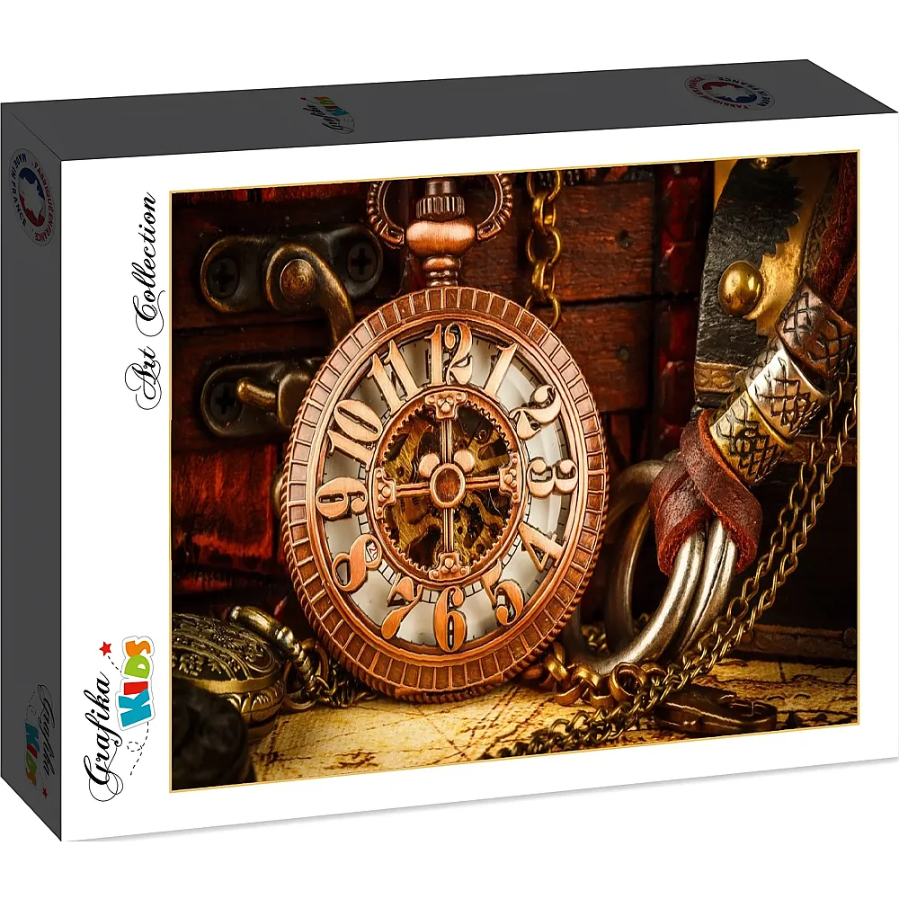 Grafika Puzzle Art Collection Grafika Kids Vintage Travel - 12 Teile