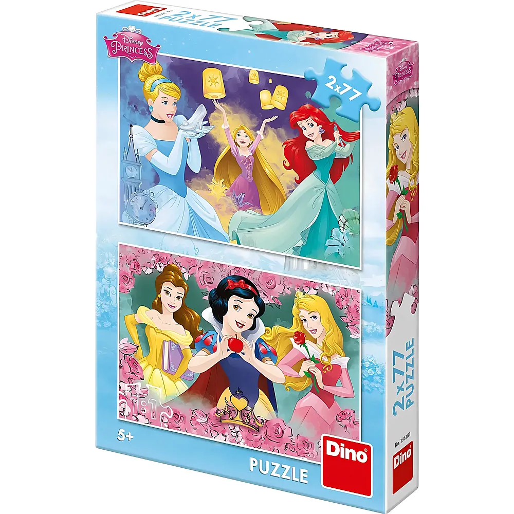 Dino Puzzle Jigsaw Puzzles Disney Princess Prinzessinnen - 77 Teile
