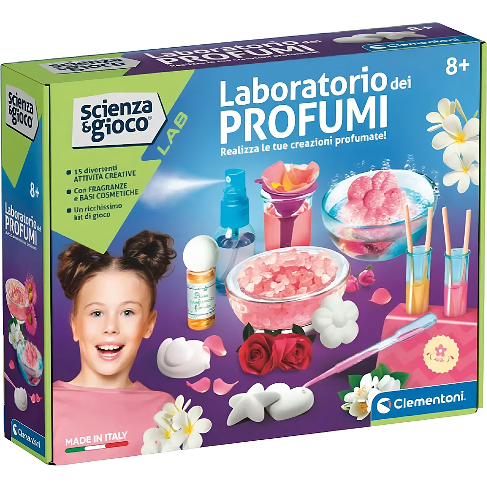 Clementoni scienza & gioco Laboratorio dei Profumi - Italienisch