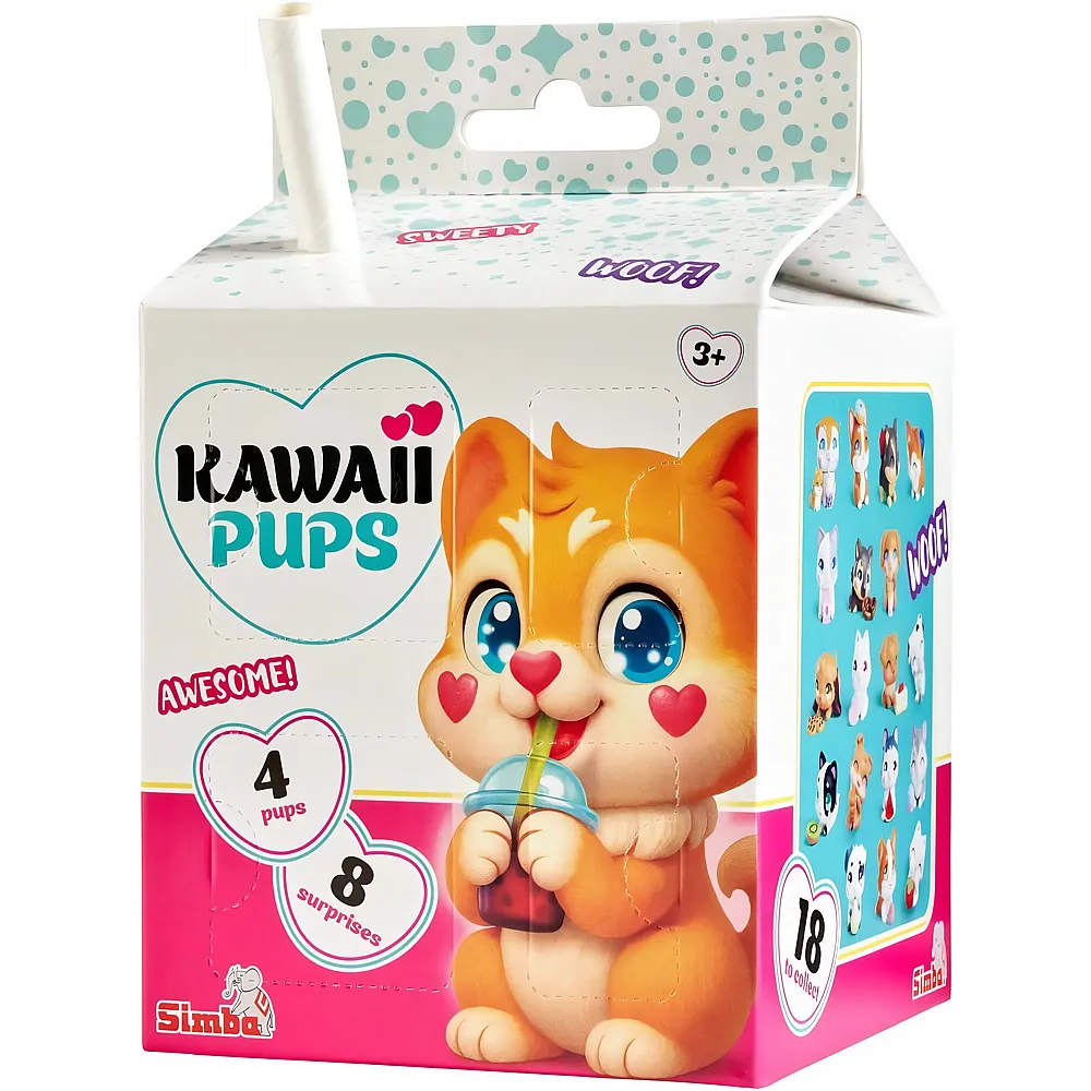 Simba Kawaii Pups 4 St�ck