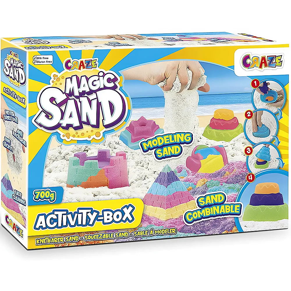 Craze Magic Sand Activity Box 700g