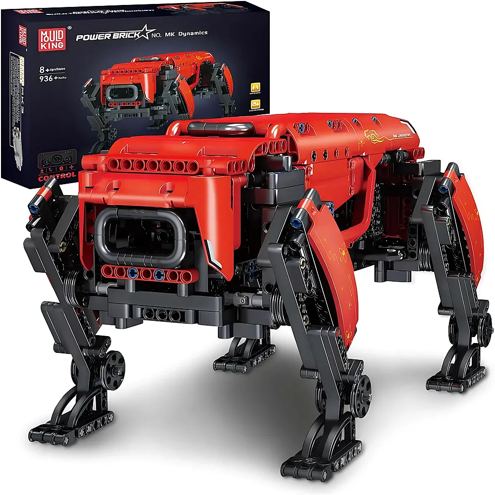 Mould King Power Brick Ferngesteuertes Roboter Modell 15067
