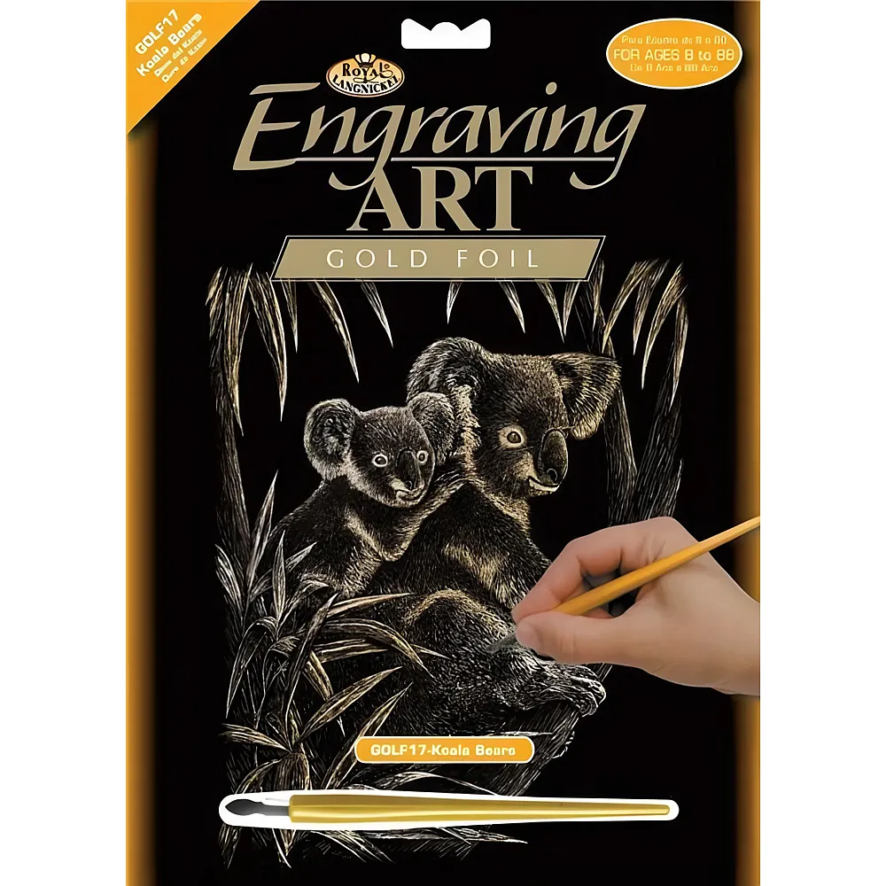 Royal & Langnickel R&l Gravures D'art Std OR Les Koalas 21.3x29.5cm - Suche
