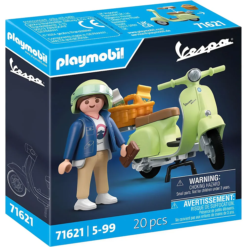 PLAYMOBIL 1969 Vespa 150 Sprint Veloce Hellgr�n 71621