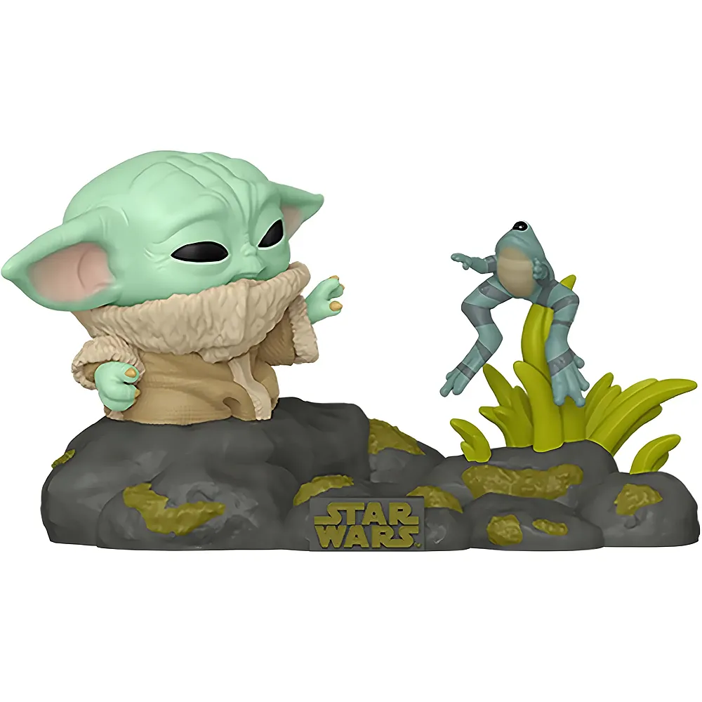 Funko Pop Disney Star Wars The Mandalorian - Grogu mit Frog 721
