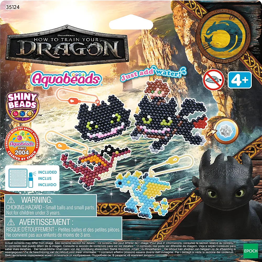 Aquabeads Dragons Keychains Set