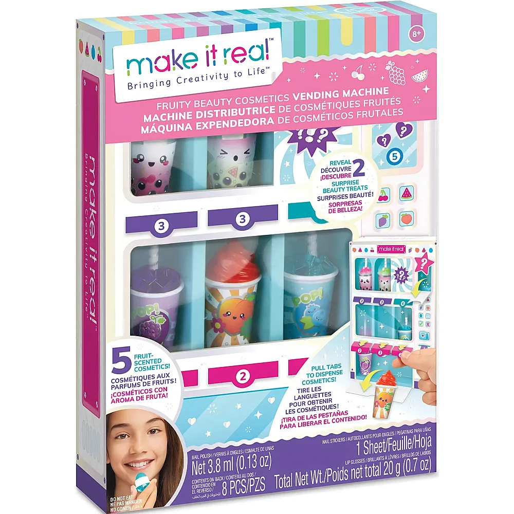 Make It Real Fruity Beauty Lipgloss Set