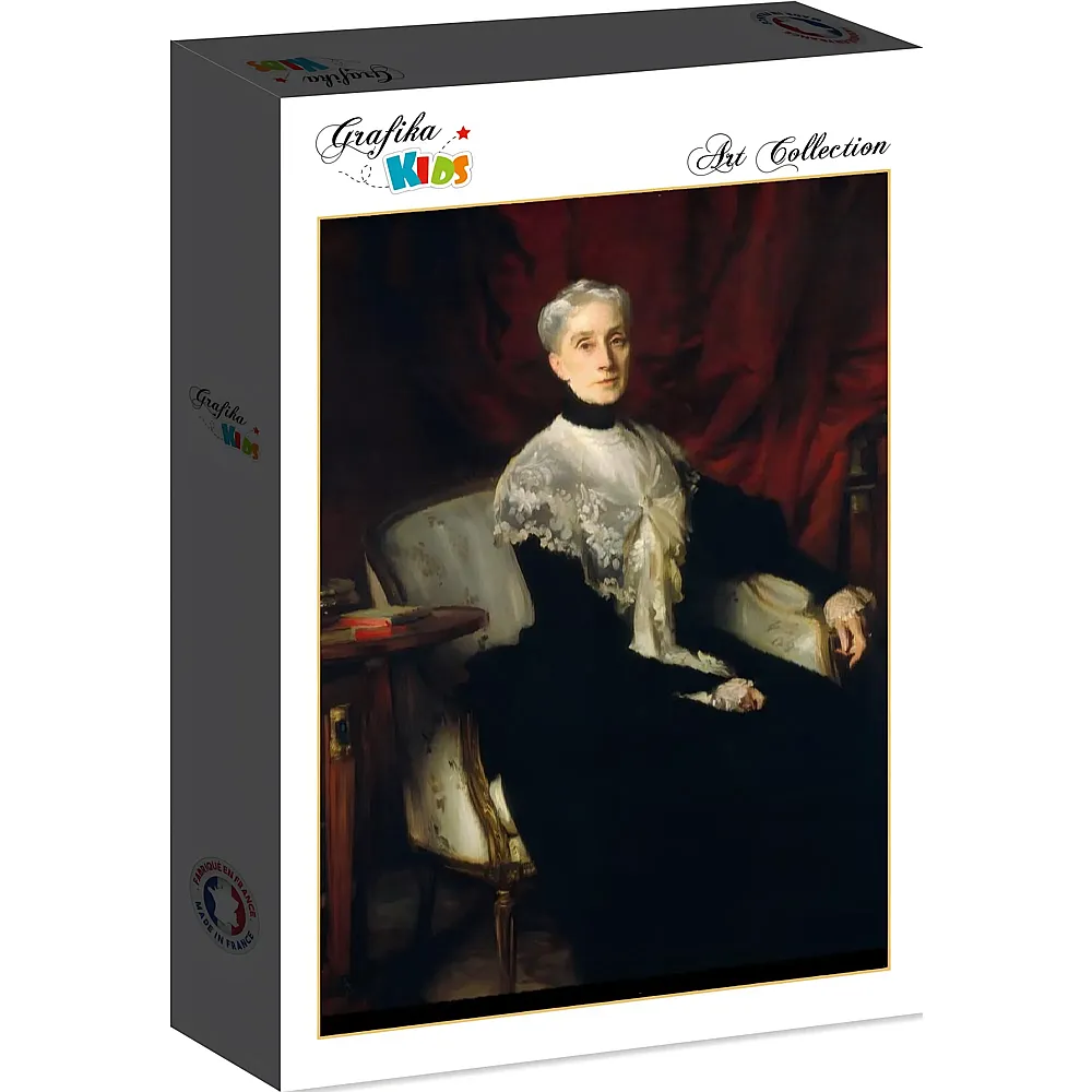 Grafika Puzzle Art Collection John Singer Sargent Ellen Peabody Endicott Mrs. William Crowninshield Endicott, 1901 - 12 Teile