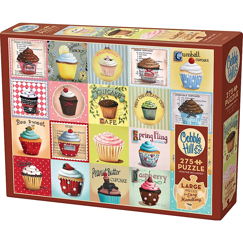 Cobble Hill Puzzle Catherine Holman Cupcake Cafe 275Teile