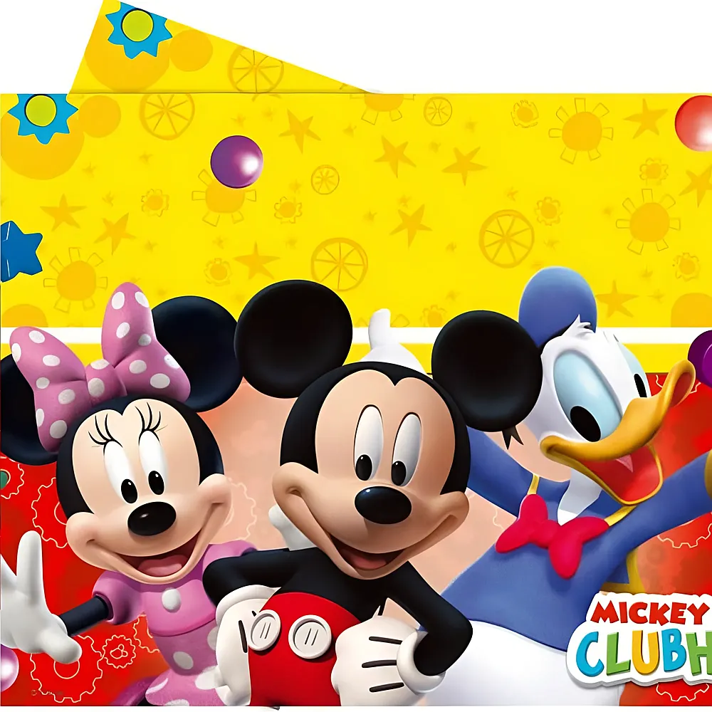 Amscan Mickey Mouse Tischdecke | Kindergeburtstag
