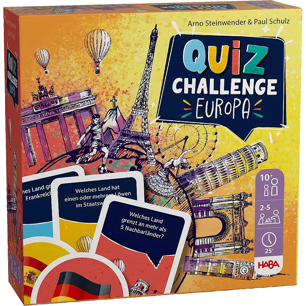 HABA Spiele Quiz Planet Europa