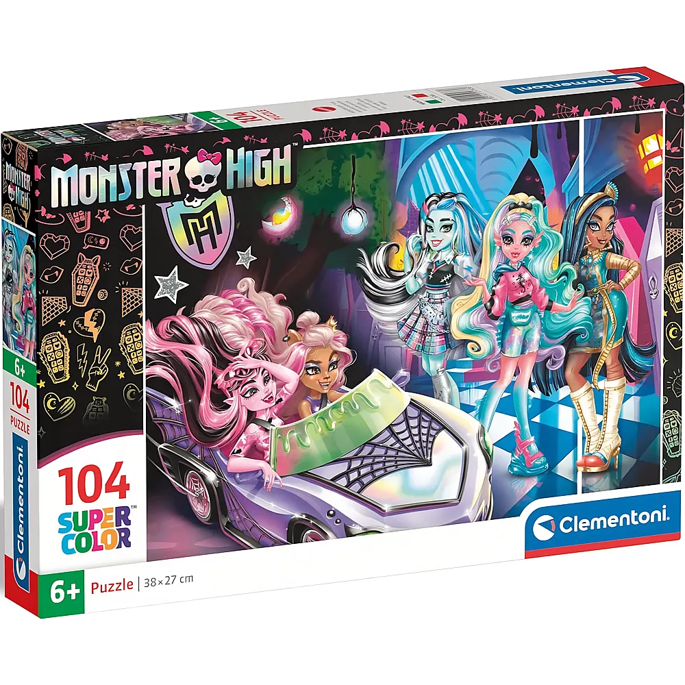 Clementoni Puzzle Monster High 104Teile