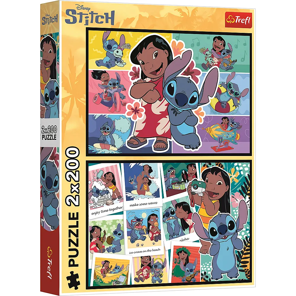 Trefl Lilo & Stitch Stitchs Gl�ckliches Leben 200Teile