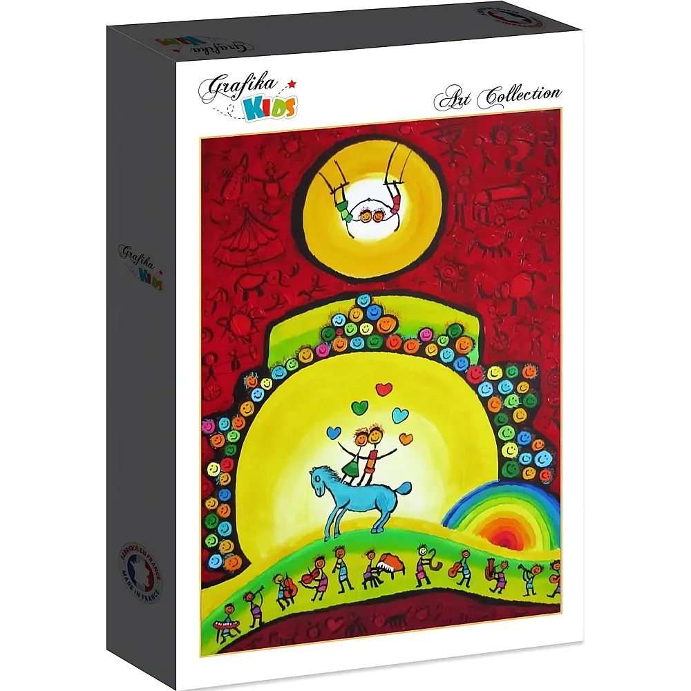 Grafika Puzzle Art Collection Anne Poir� & Patrick Guallino Grafika Kids �quilibre - 12 Teile
