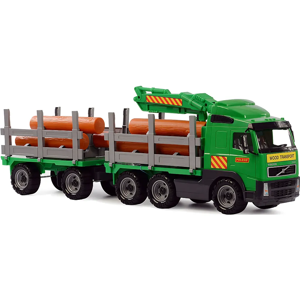 Cavallino Toys 1:16 Volvo Holztransporter mit Anhnger