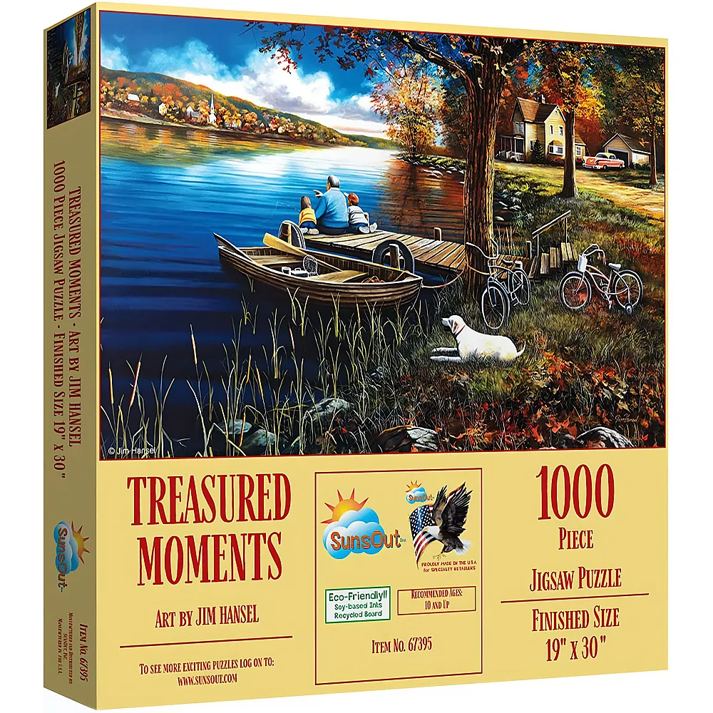 SunsOut Puzzle Jim Hansel Treasured Moments - 1000 Teile - Puzzle 1000 Teile