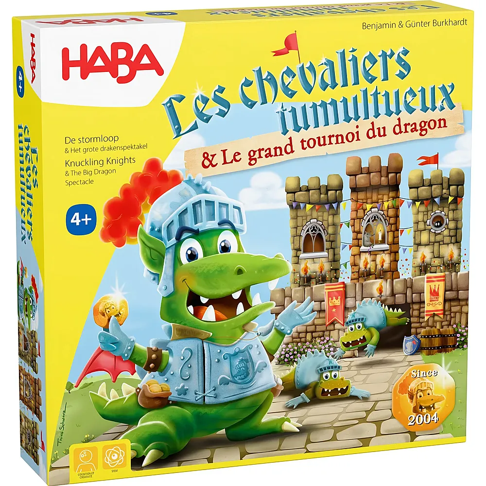 HABA Les chevaliers tumultueux & Le grand tournoi du dragon - Franais