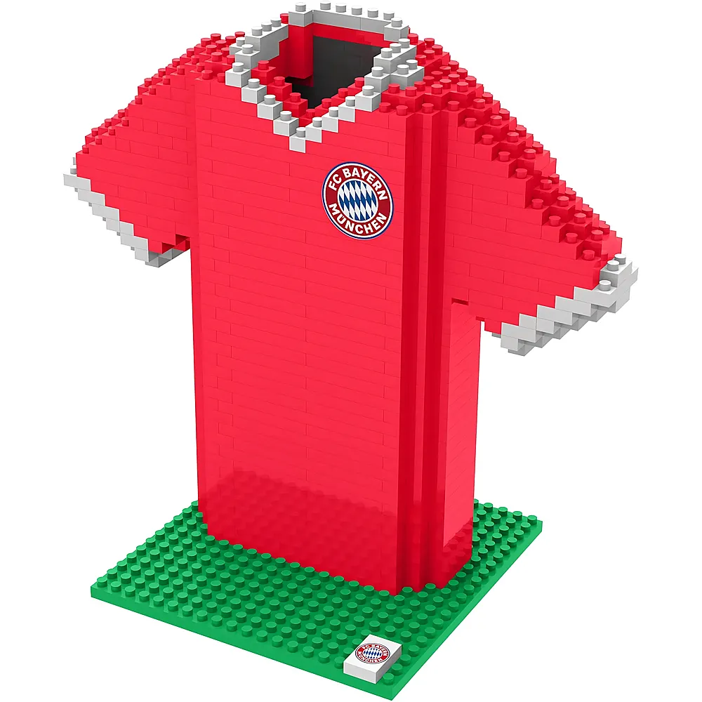 FOCO Offizielles Lizenzprodukt FC Bayern M�nchen BRXLZ Home Shirt 3D Konstruktionsspielzeug