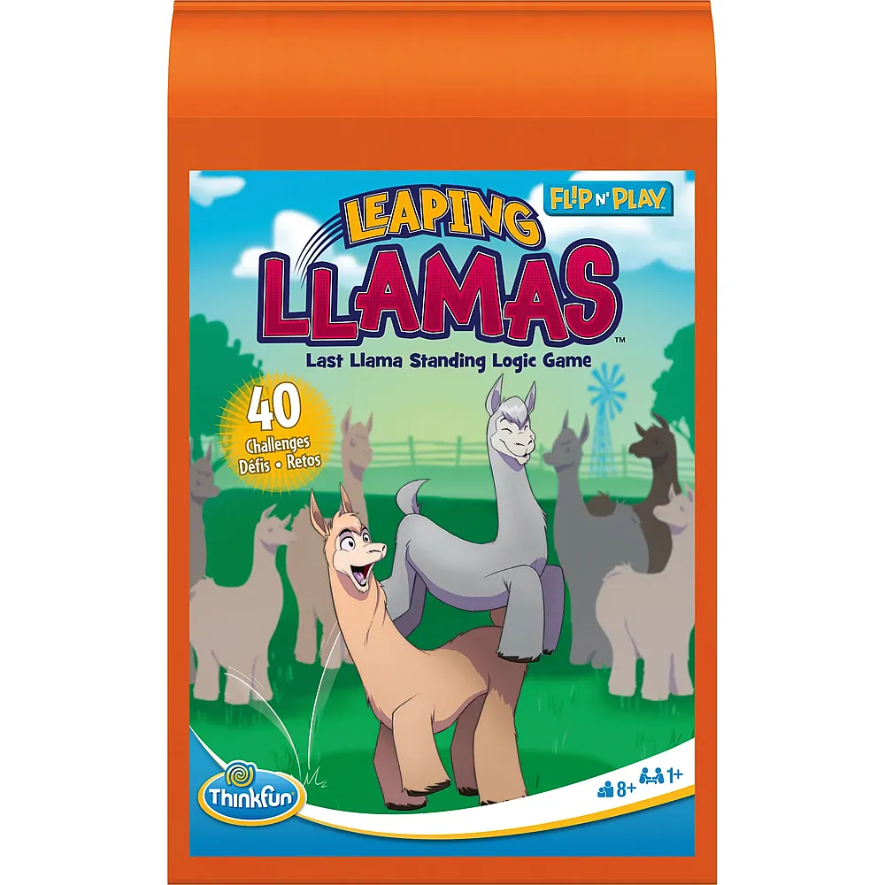 Thinkfun Flip n Play Leaping Llamas - Mehrsprachig
