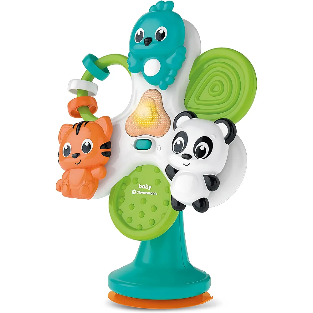 Clementoni Baby Round Animals-Windrad mit Tieren