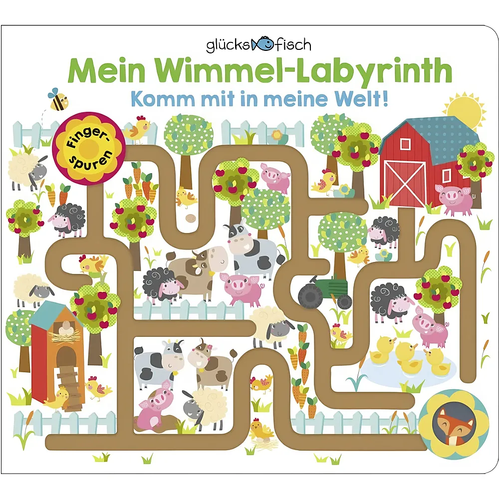 Sauerl�nder Mein Wimmel-Labyrinth: Komm mit in meine Welt